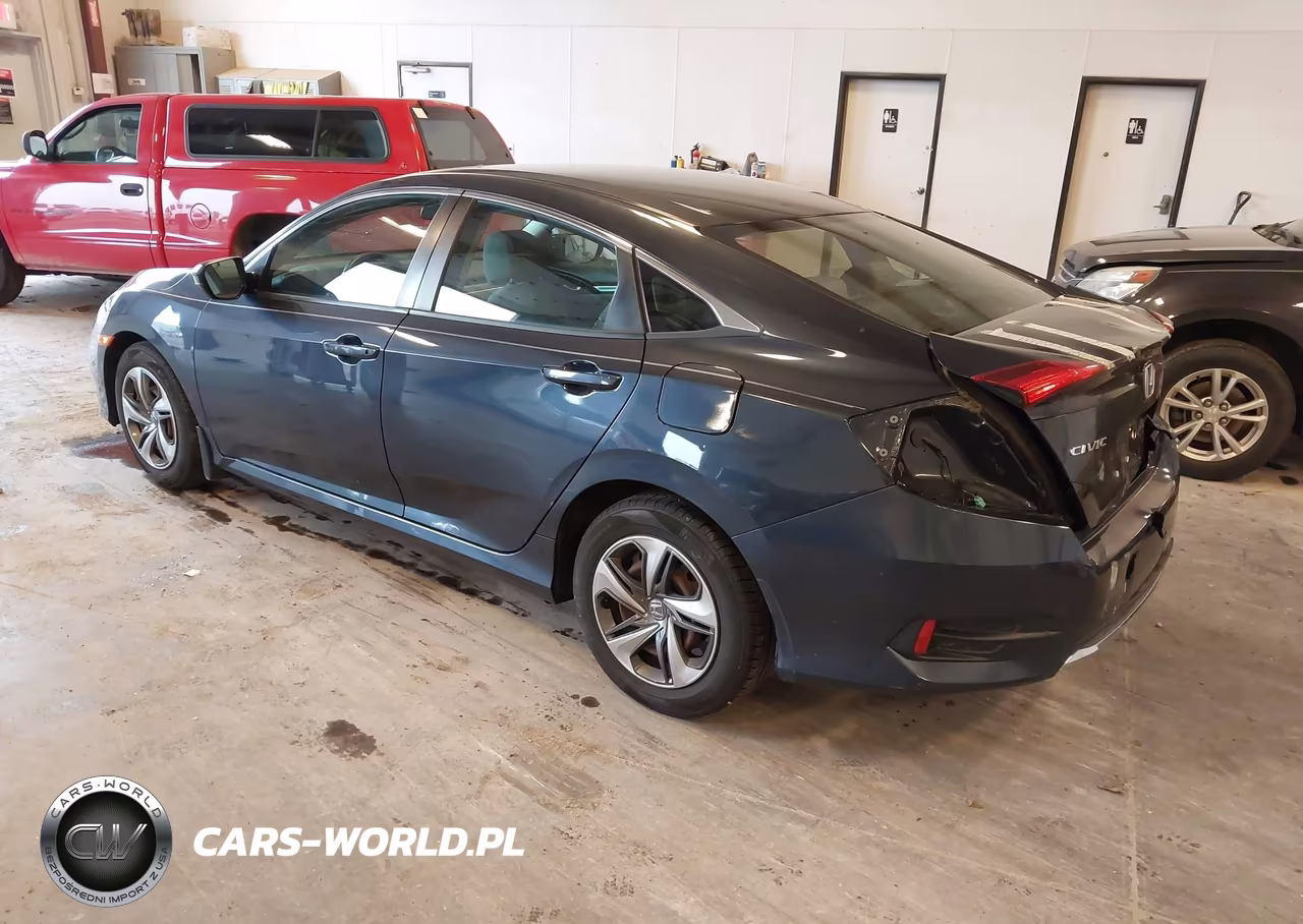 2019 Honda Civic Lx VIN:2HGFC2F66KH564048 - 3