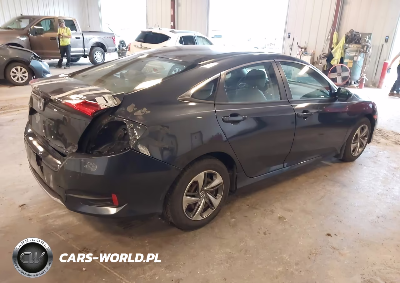 2019 Honda Civic Lx VIN:2HGFC2F66KH564048 - 4