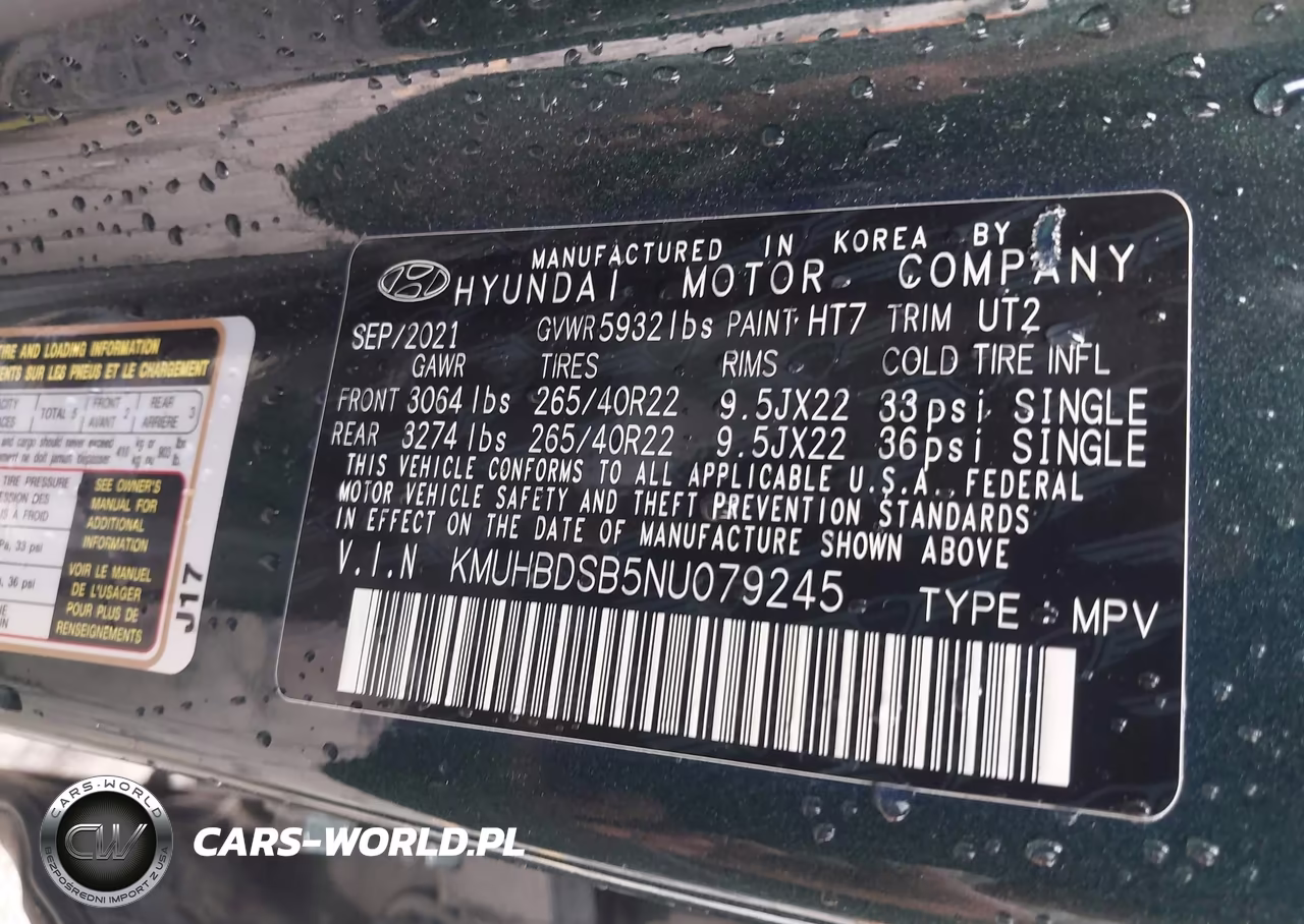 2022 Genesis Gv80 2.5T Awd VIN:KMUHBDSB5NU079245 - 9