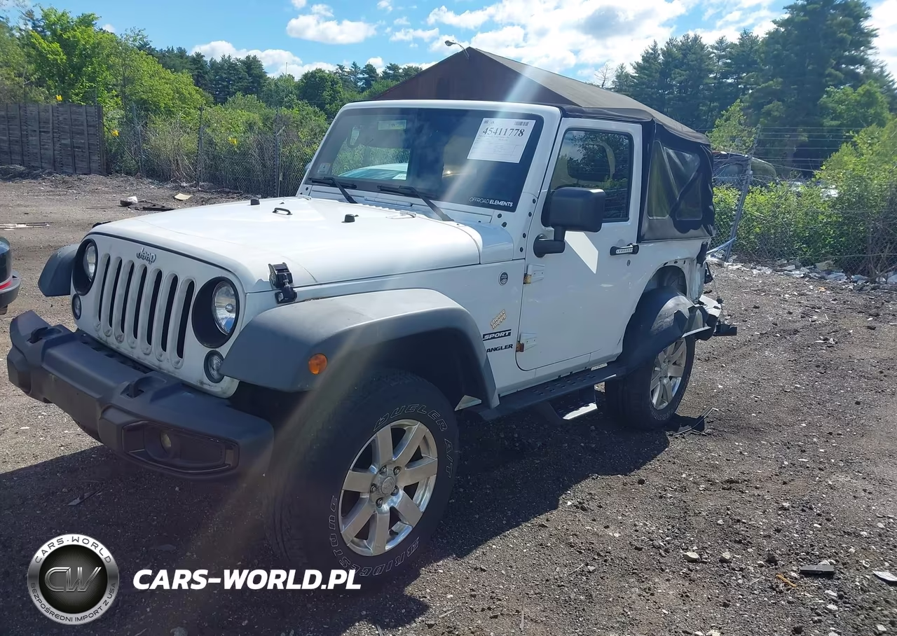 2015 Jeep Wrangler Sport VIN:1C4AJWAG0FL648526 - 2