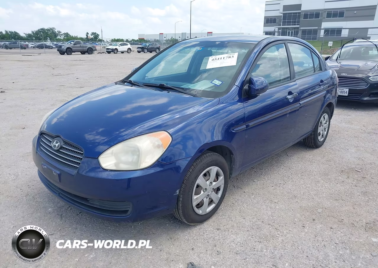 2009 Hyundai Accent Gls VIN:KMHCN46C19U299412 - 2