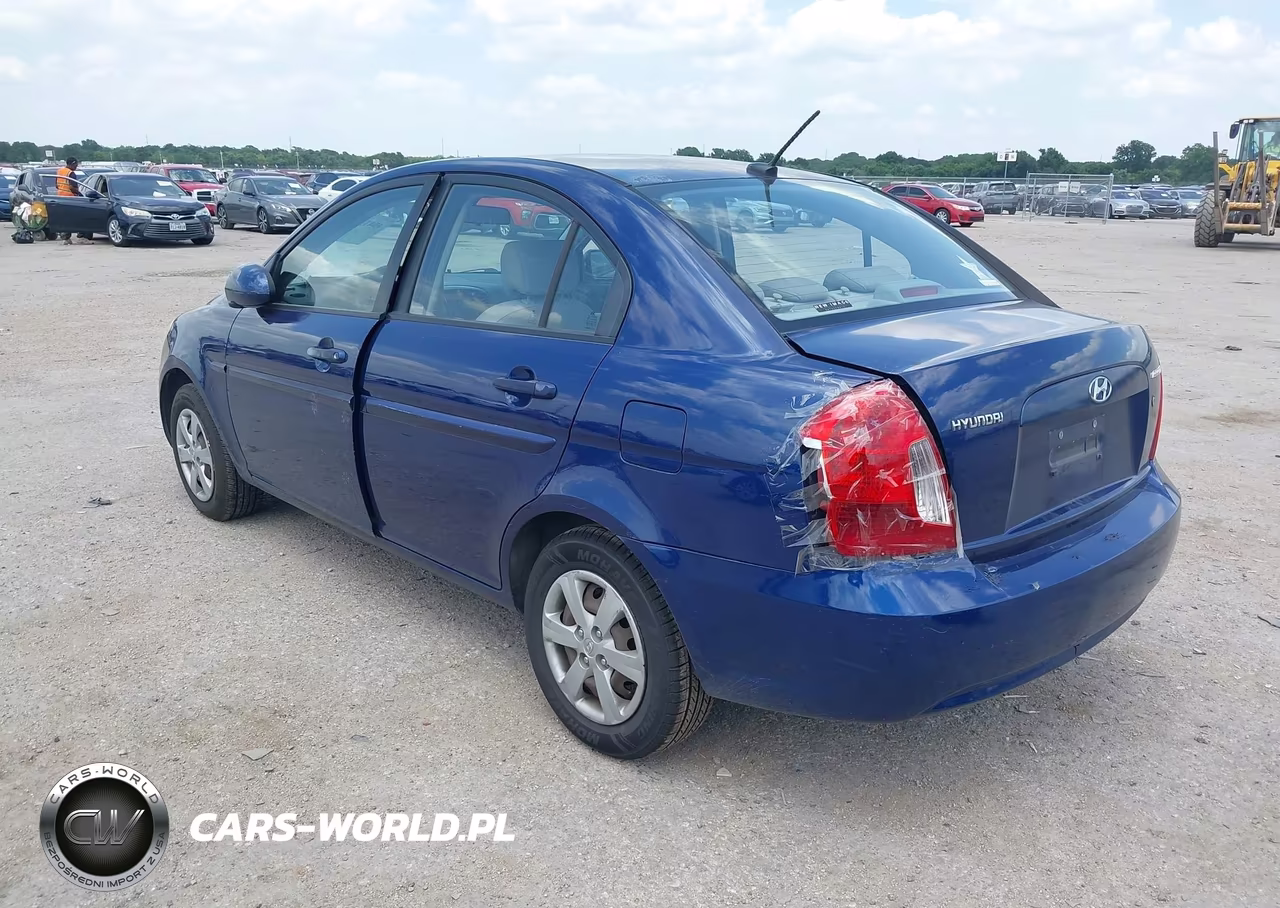 2009 Hyundai Accent Gls VIN:KMHCN46C19U299412 - 3