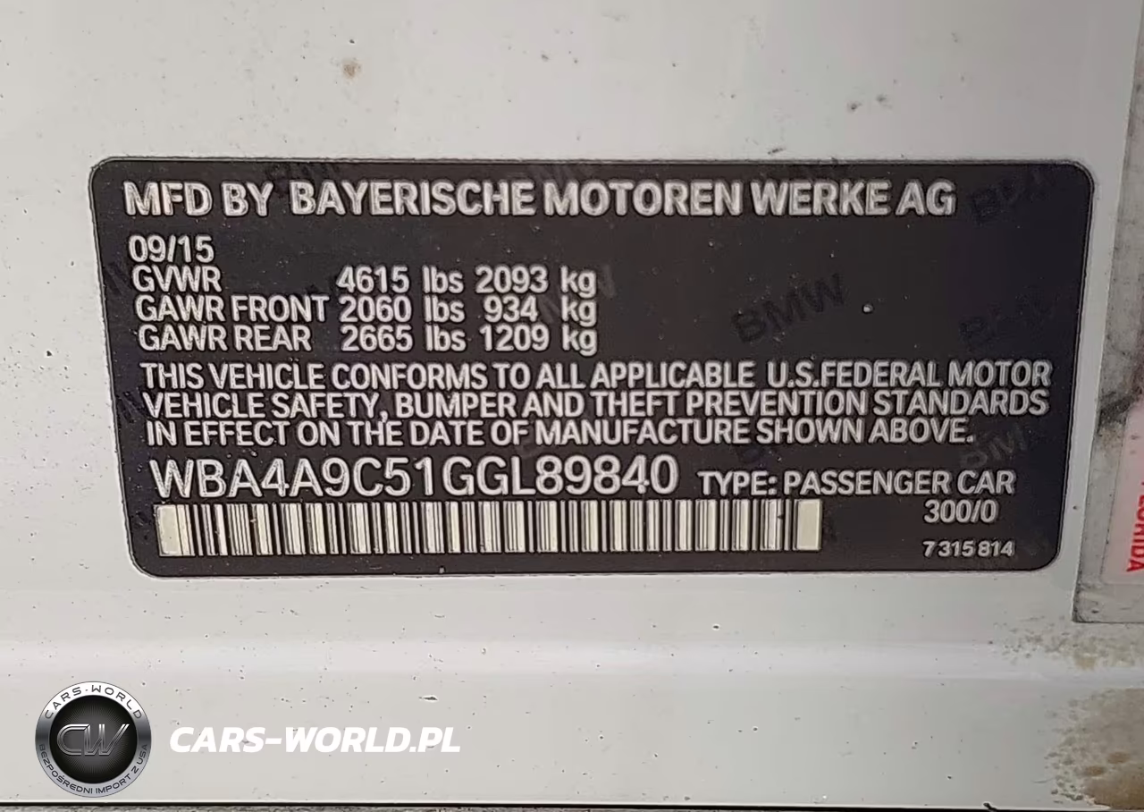 2016 BMW 428I Gran Coupe VIN:WBA4A9C51GGL89840 - 9