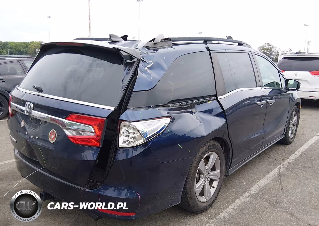 2018 Honda Odyssey Ex VIN:5FNRL6H55JB046248 - 4