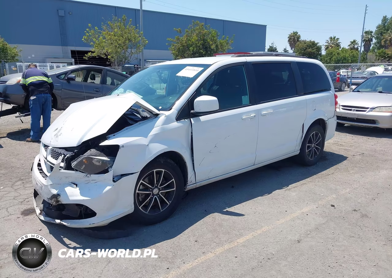 2018 Dodge Grand Caravan Gt VIN:2C4RDGEG8JR241838 - 2