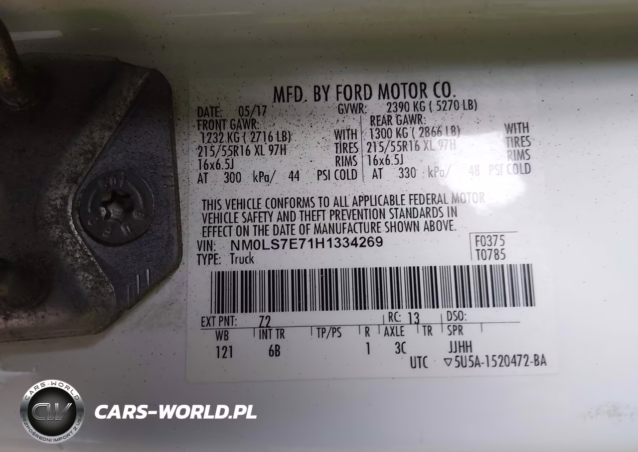 2017 Ford Transit Connect Xl VIN:NM0LS7E71H1334269 - 9