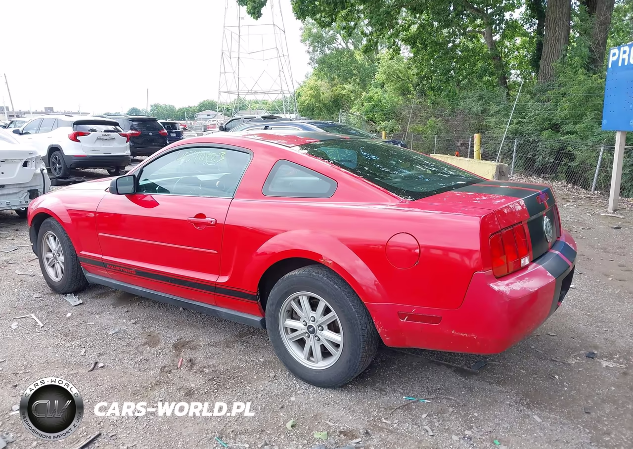 2007 Ford Mustang V6 Deluxe-V6 Premium VIN:1ZVFT80N475280883 - 3