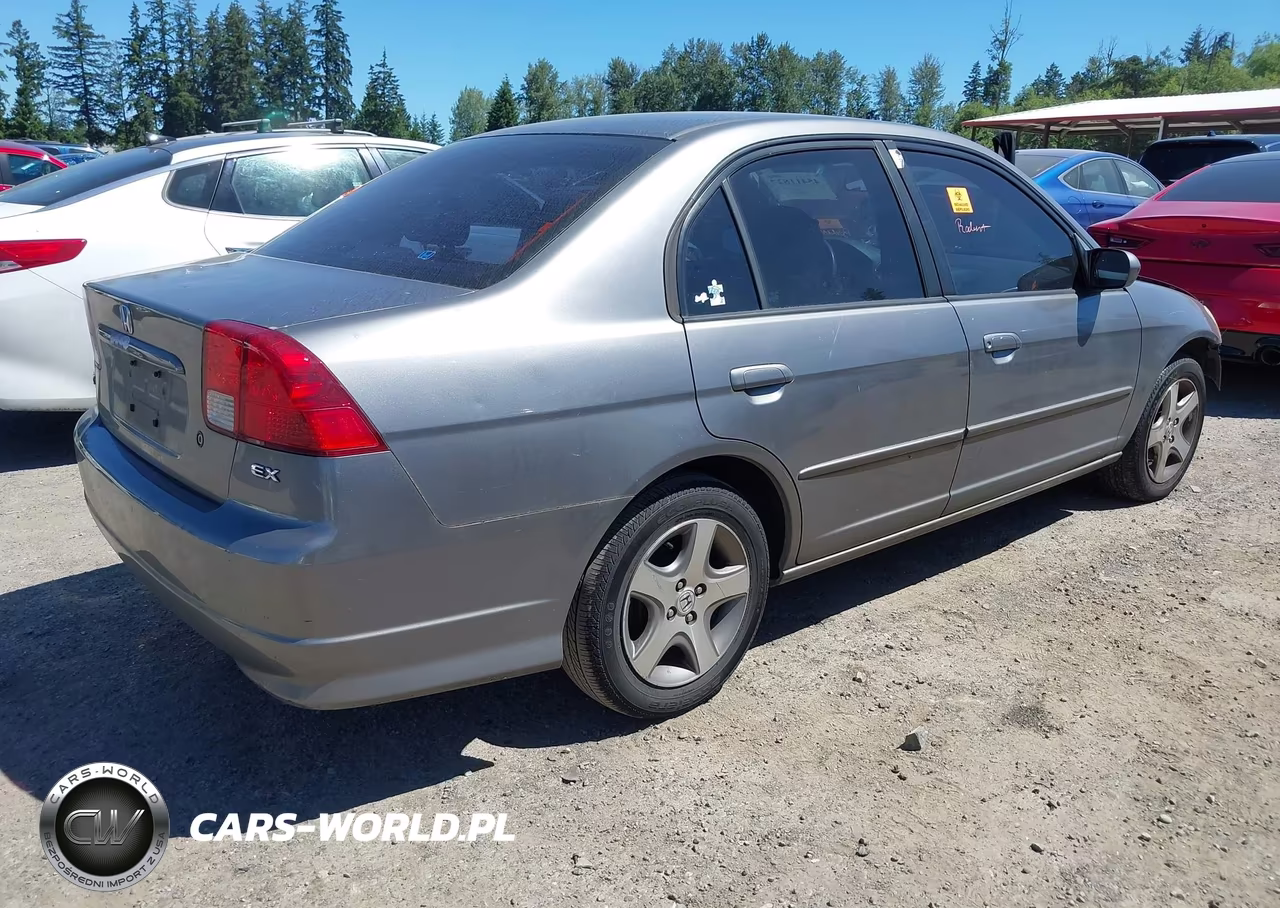 2005 Honda Civic Ex VIN:2HGES26785H547344 - 4