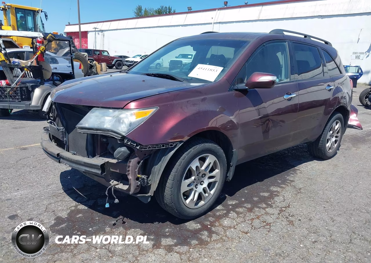 2008 Acura Mdx VIN:2HNYD28258H507874 - 2
