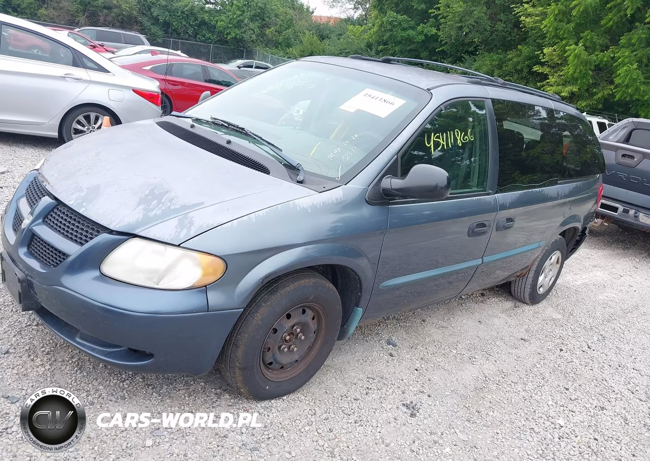 2002 Dodge Grand Caravan Se VIN:1B4GP24372B733435 - 2