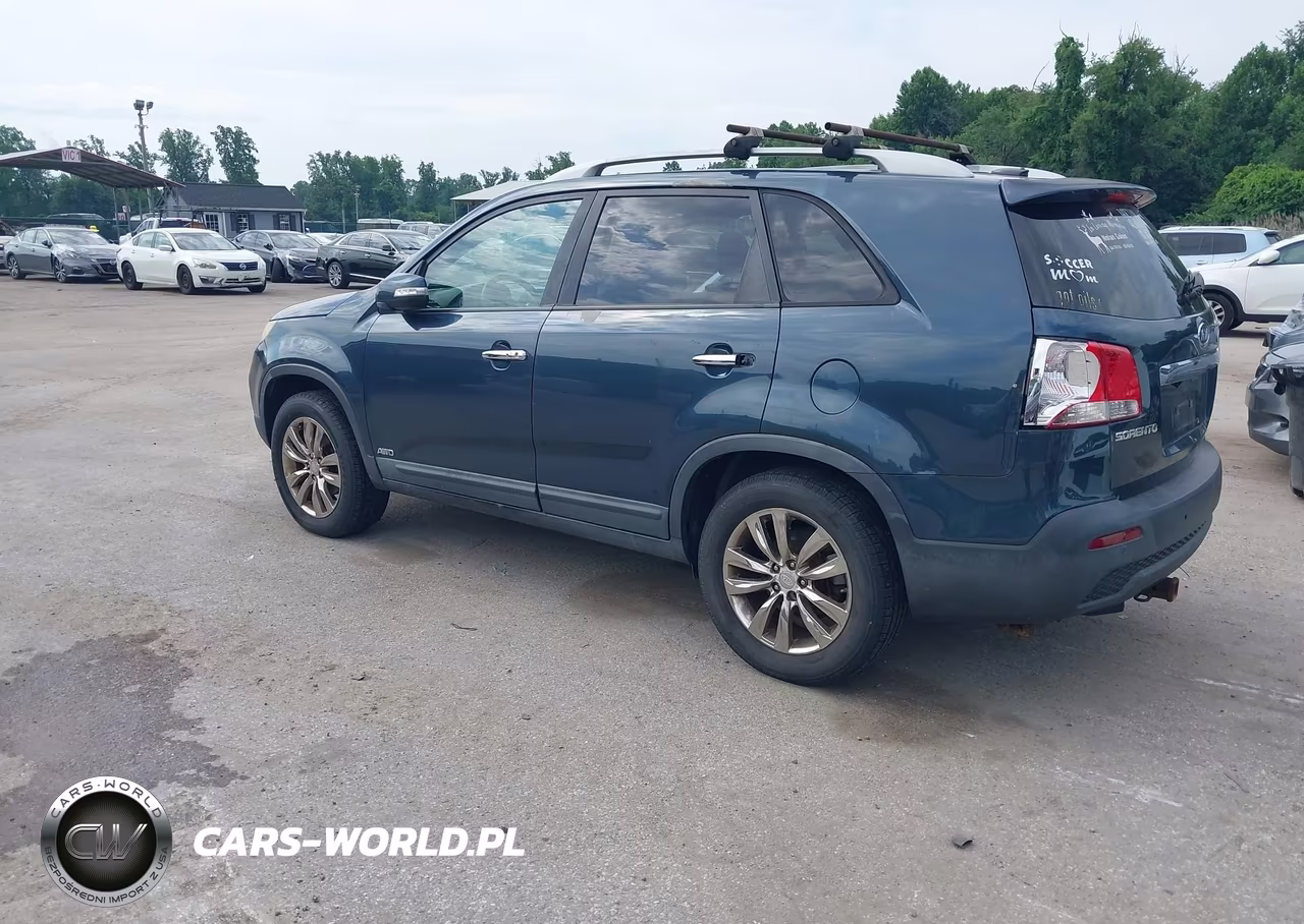 2011 Kia Sorento Ex V6 VIN:5XYKUDA24BG037036 - 3