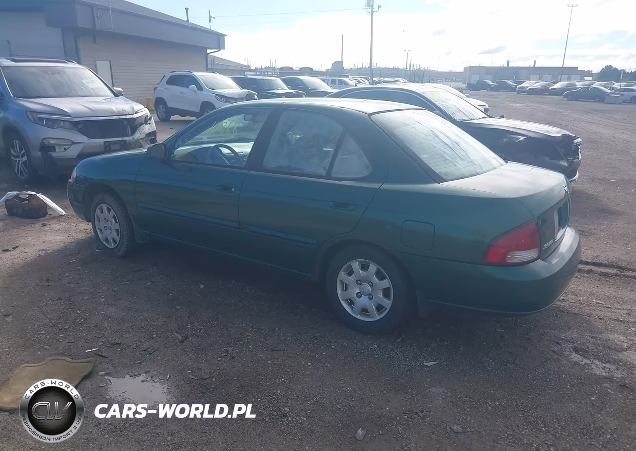 2002 Nissan Sentra Gxe VIN:3N1CB51D12L622802 - 3