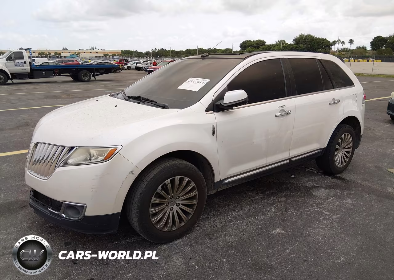 2012 Lincoln Mkx VIN:2LMDJ6JK7CBL11719 - 2