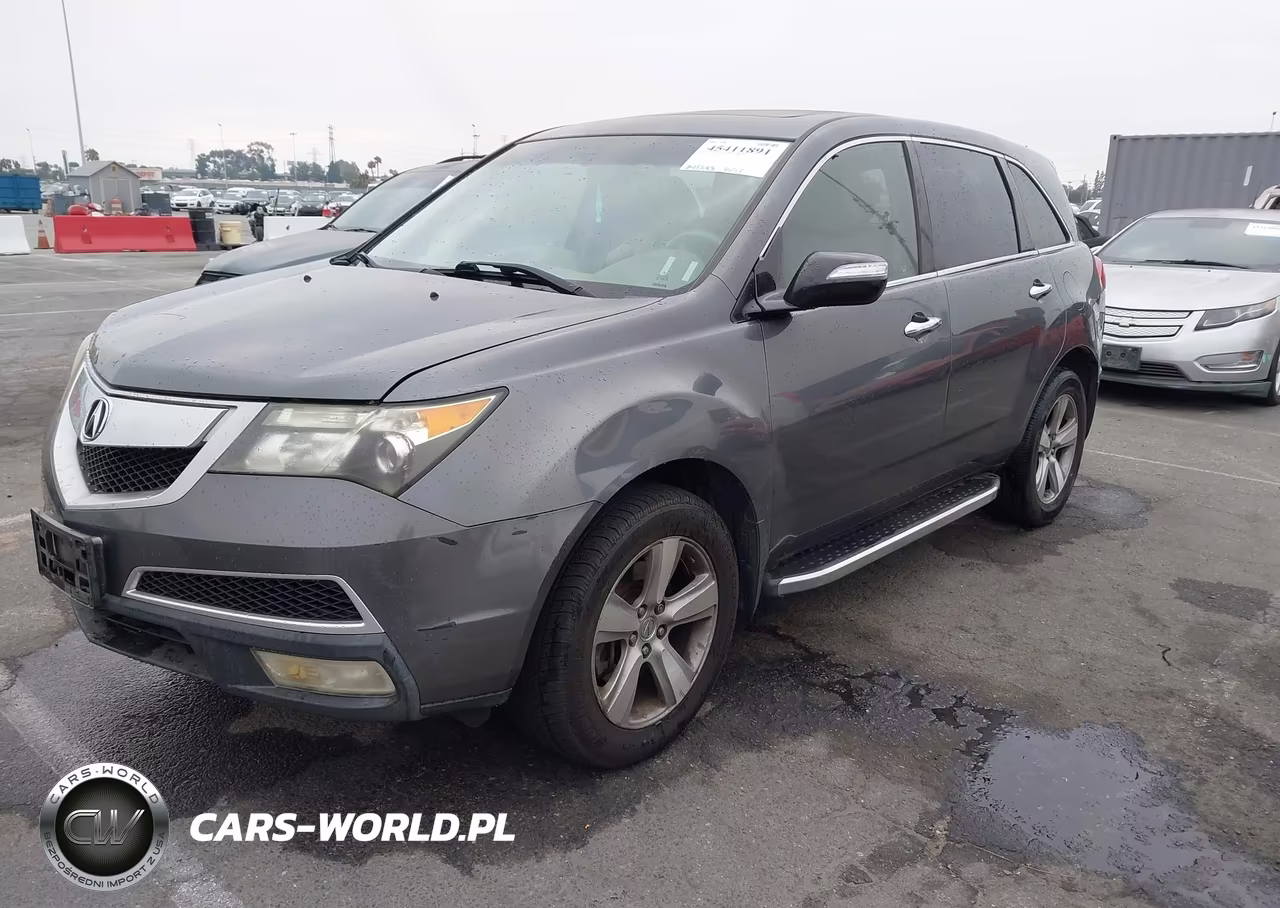 2012 Acura Mdx Technology Package VIN:2HNYD2H40CH535592 - 2