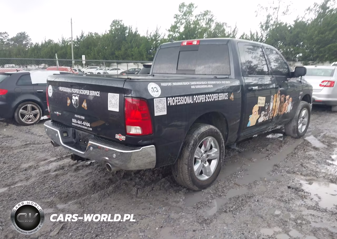 2017 Ram 1500 Lone Star 4X2 5'7 Box VIN:1C6RR6LT9HS524180 - 4