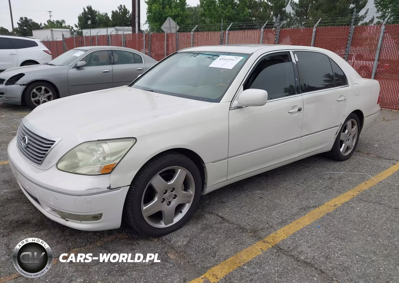 2005 Lexus Ls 430 VIN:JTHBN36F555016548 - 2