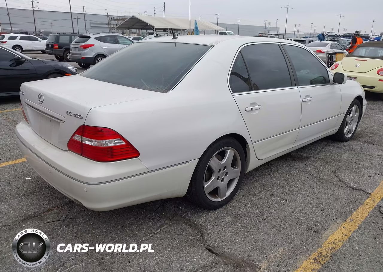 2005 Lexus Ls 430 VIN:JTHBN36F555016548 - 4