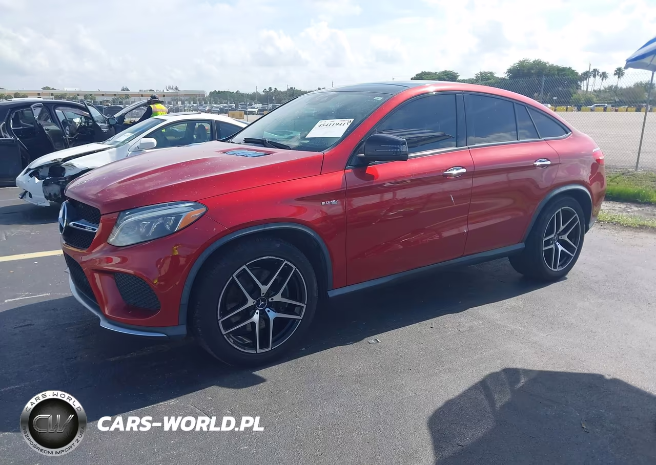 2018 Mercedes-Benz Amg Gle 43 Coupe 4Matic VIN:4JGED6EBXJA091518 - 2