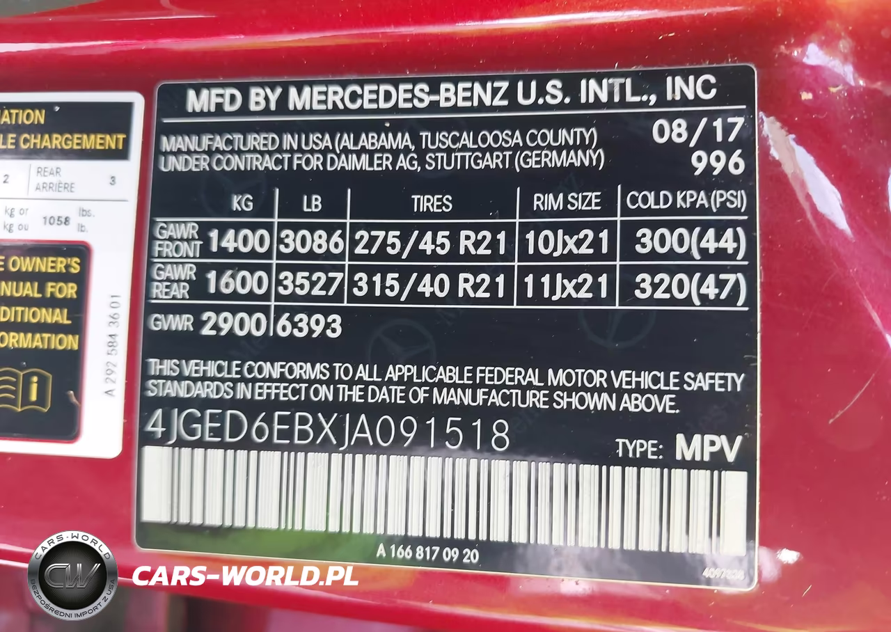 2018 Mercedes-Benz Amg Gle 43 Coupe 4Matic VIN:4JGED6EBXJA091518 - 9