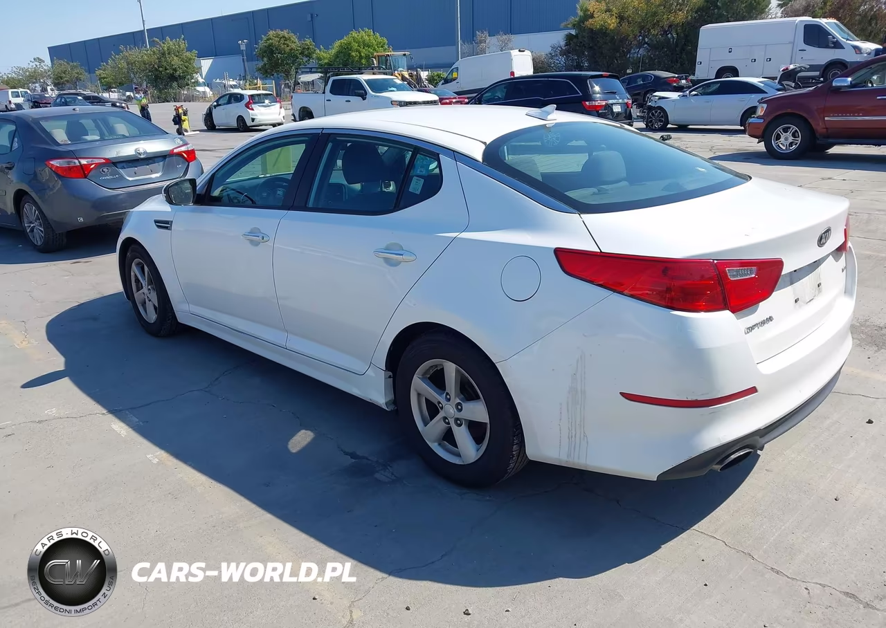 2015 Kia Optima Lx VIN:KNAGM4A71F5653516 - 3