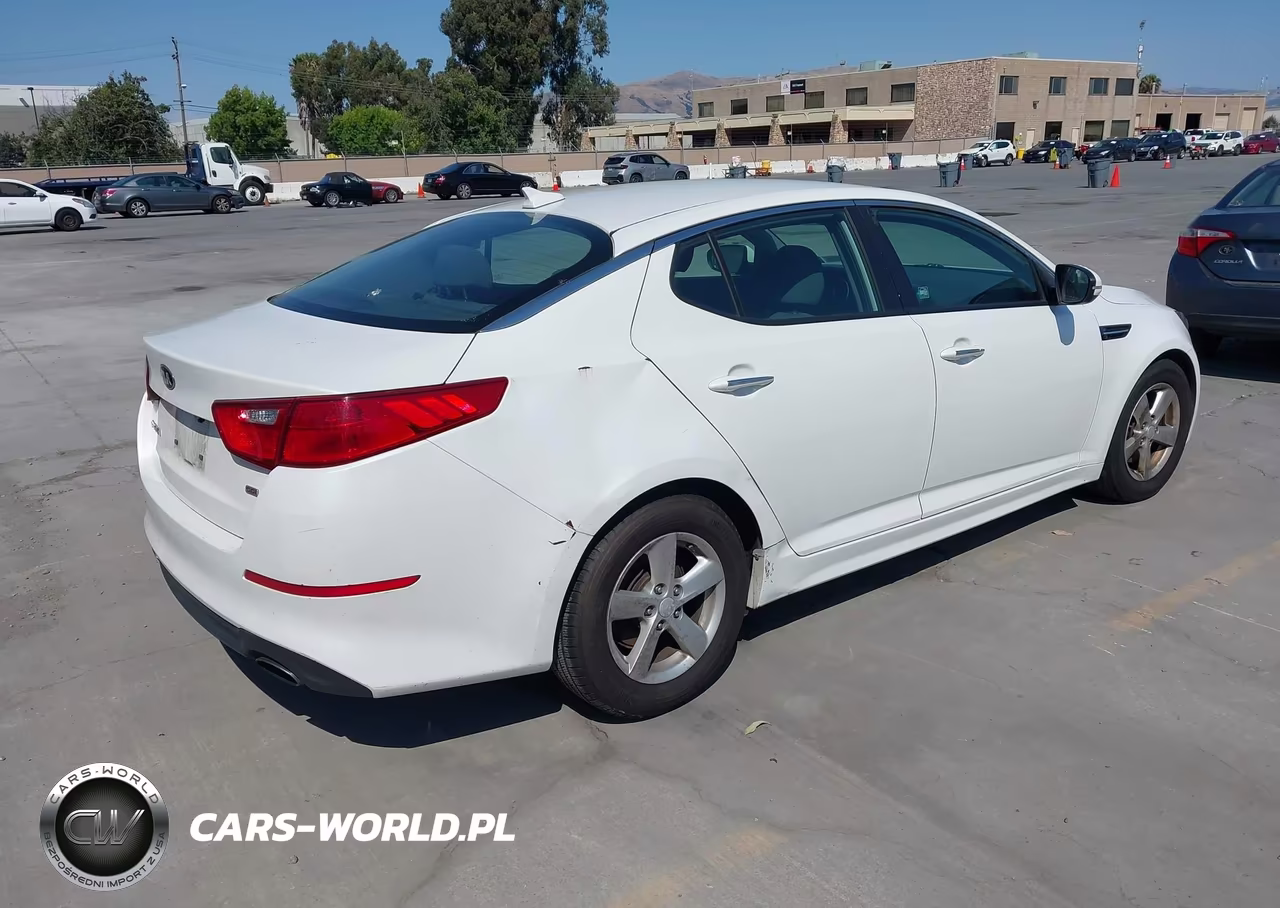 2015 Kia Optima Lx VIN:KNAGM4A71F5653516 - 4