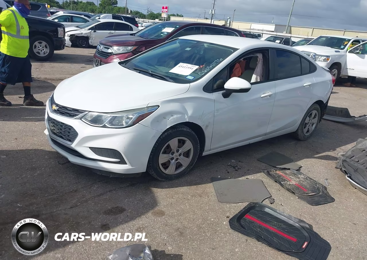 2018 Chevrolet Cruze Ls Auto VIN:1G1BC5SM2J7154028 - 2