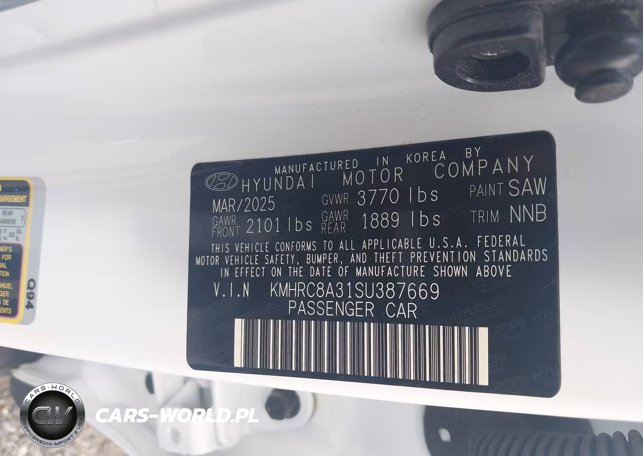 2025 Hyundai Venue Sel VIN:KMHRC8A31SU387669 - 9