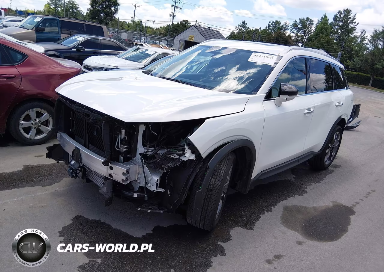 2025 Infiniti Qx60 Luxe VIN:5N1AL1FR3SC353398 - 2