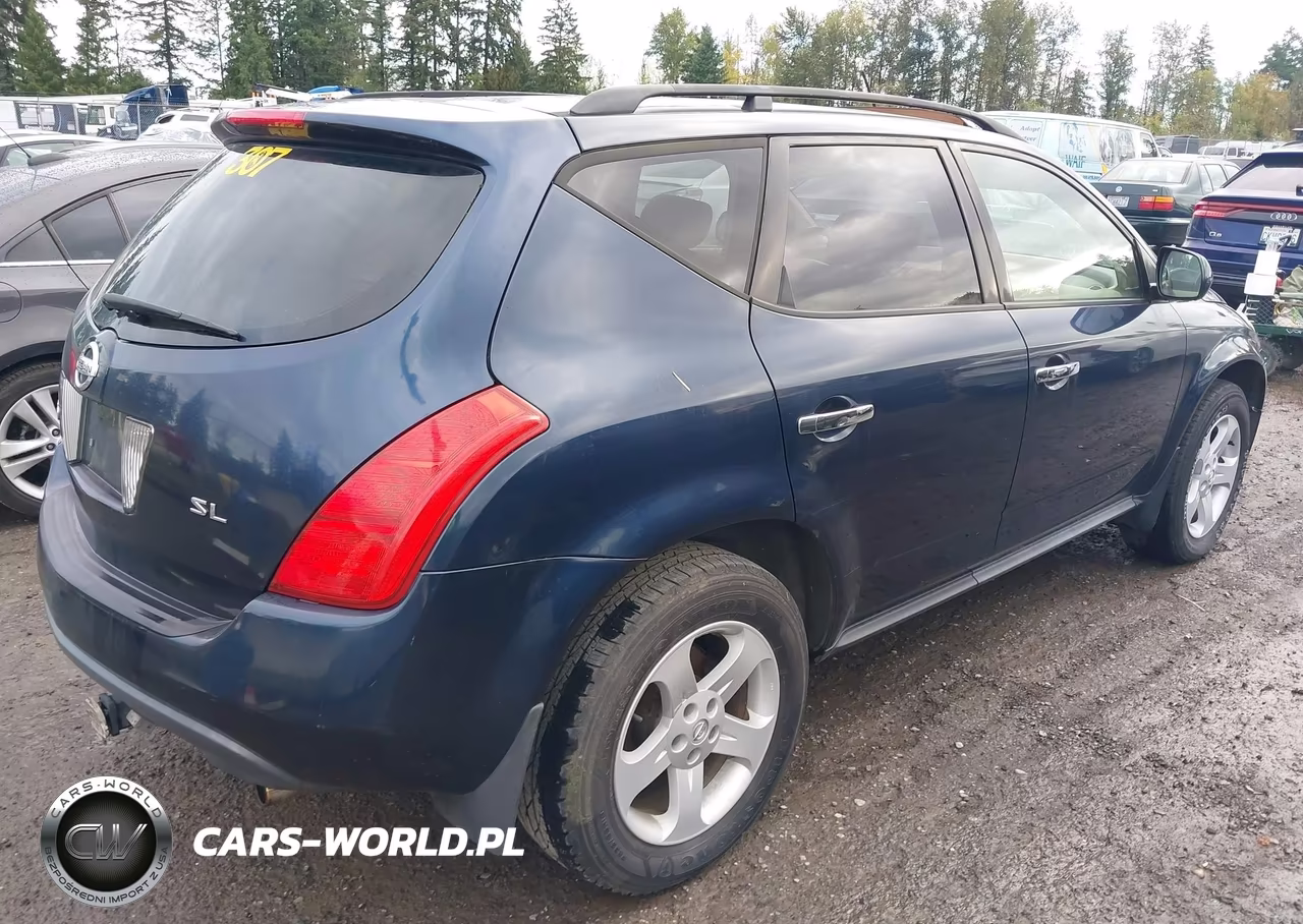 2005 Nissan Murano Sl VIN:JN8AZ08TX5W312523 - 4