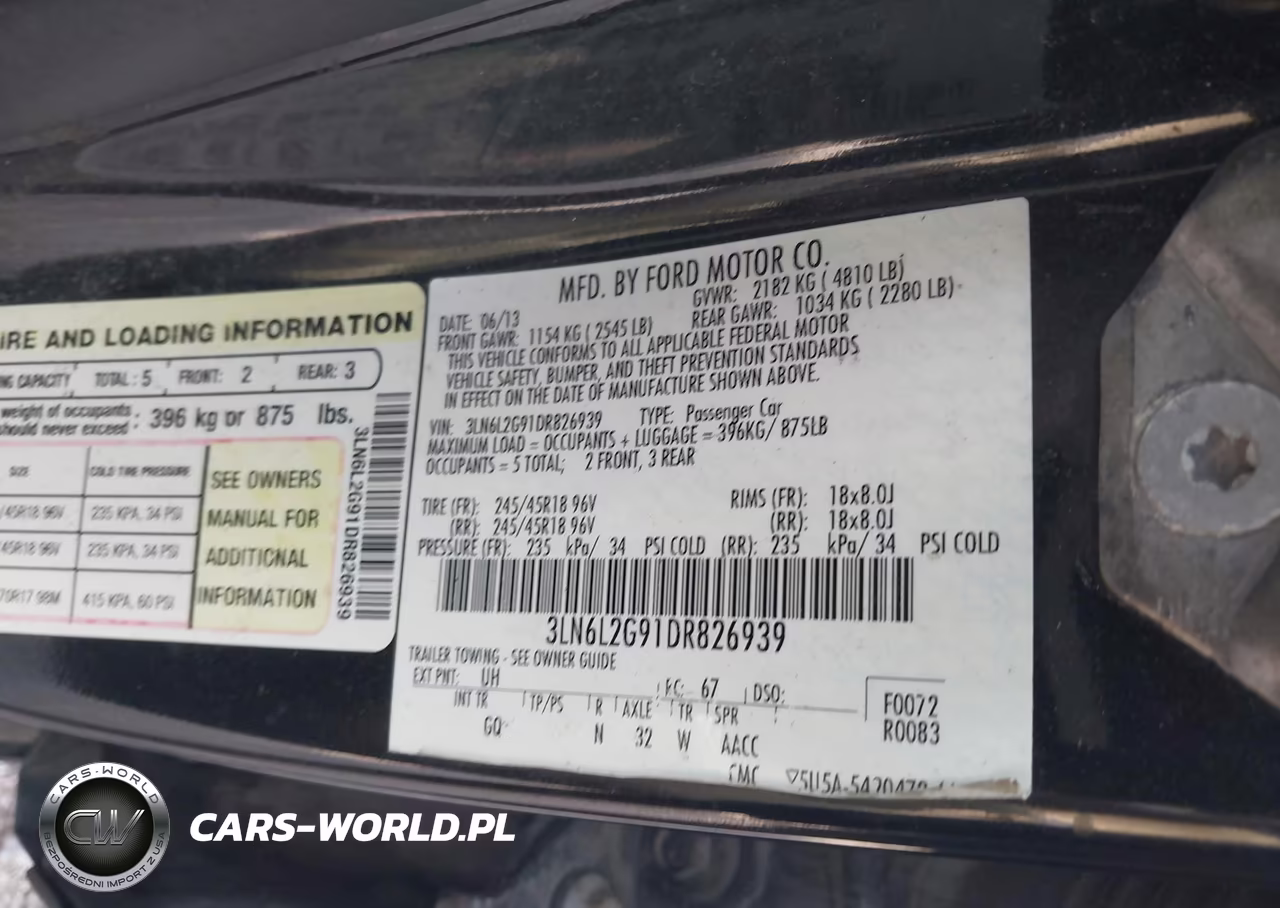 2013 Lincoln Mkz VIN:3LN6L2G91DR826939 - 9