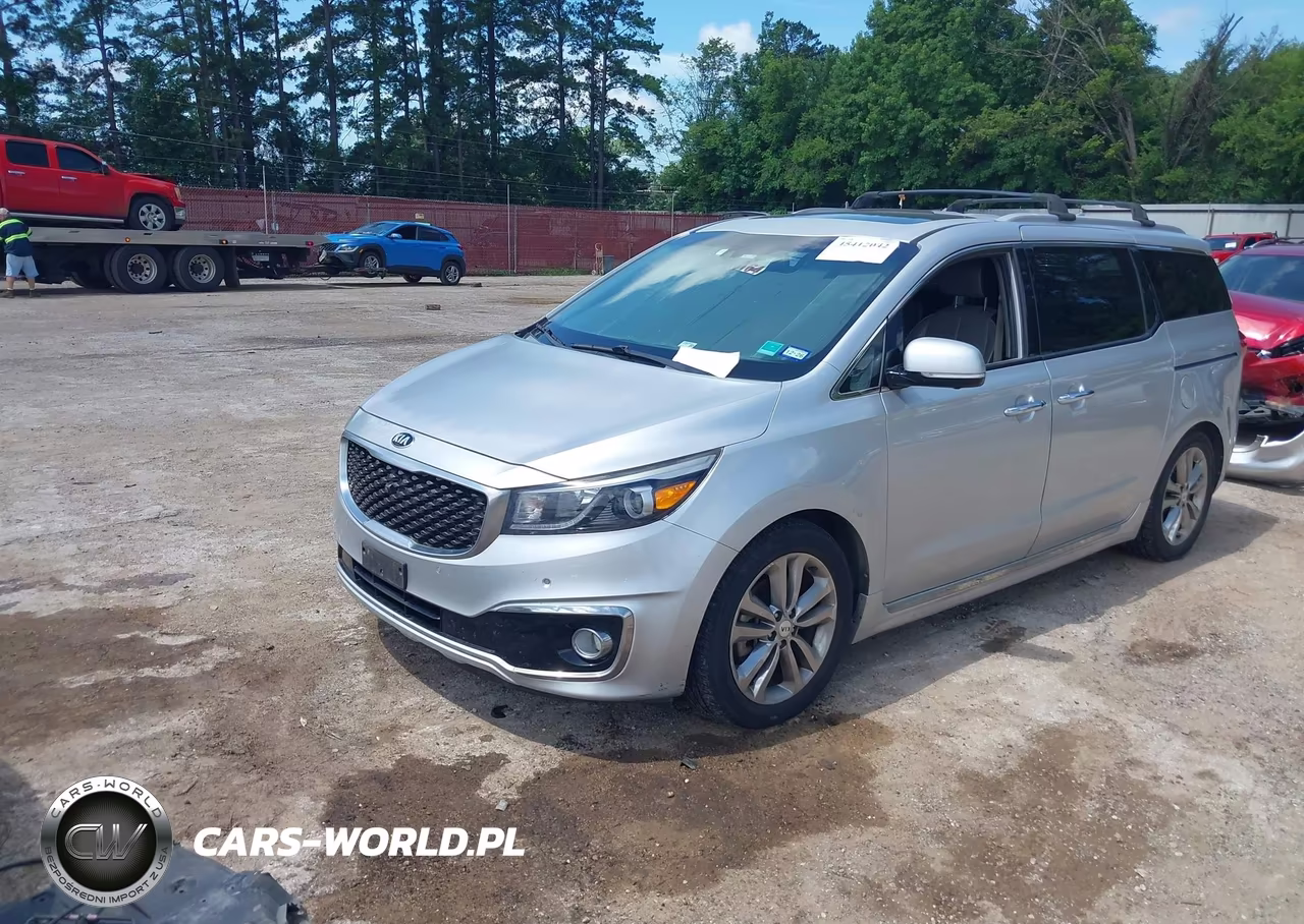 2016 Kia Sedona Sx Luxury VIN:KNDME5C13G6123917 - 2