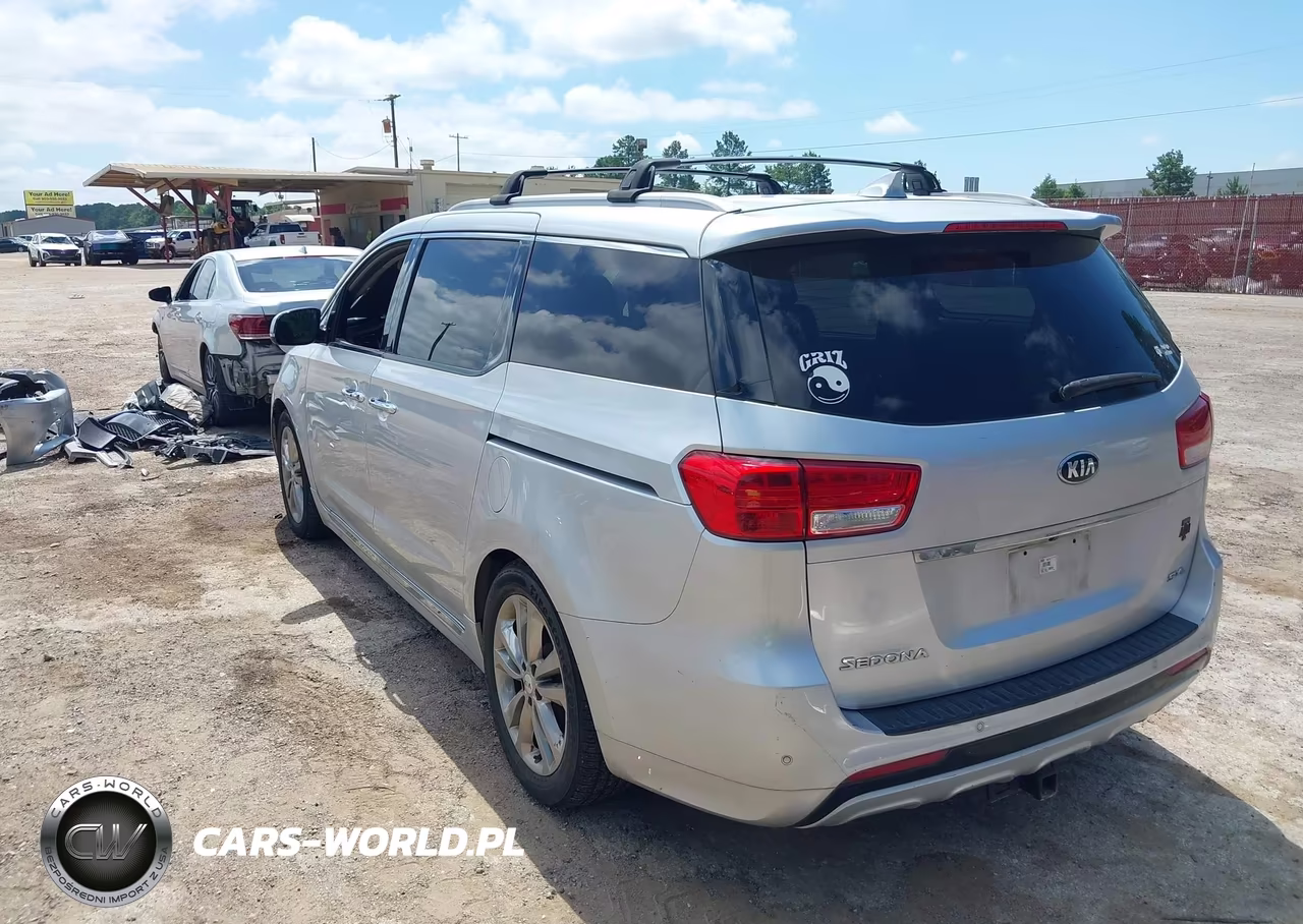 2016 Kia Sedona Sx Luxury VIN:KNDME5C13G6123917 - 3