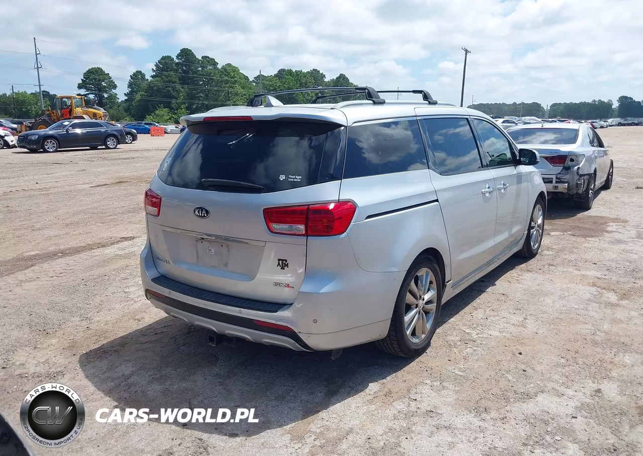 2016 Kia Sedona Sx Luxury VIN:KNDME5C13G6123917 - 4