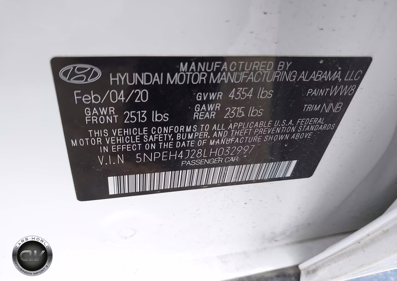 2020 Hyundai Sonata Limited VIN:5NPEH4J28LH032997 - 9