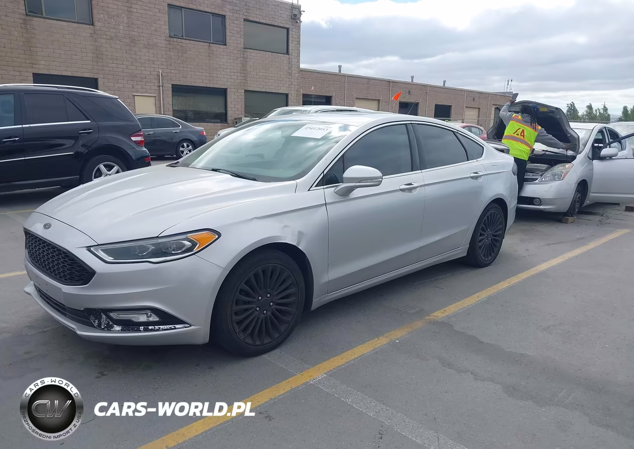 2018 Ford Fusion Hybrid Titanium VIN:3FA6P0RUXJR219616 - 2