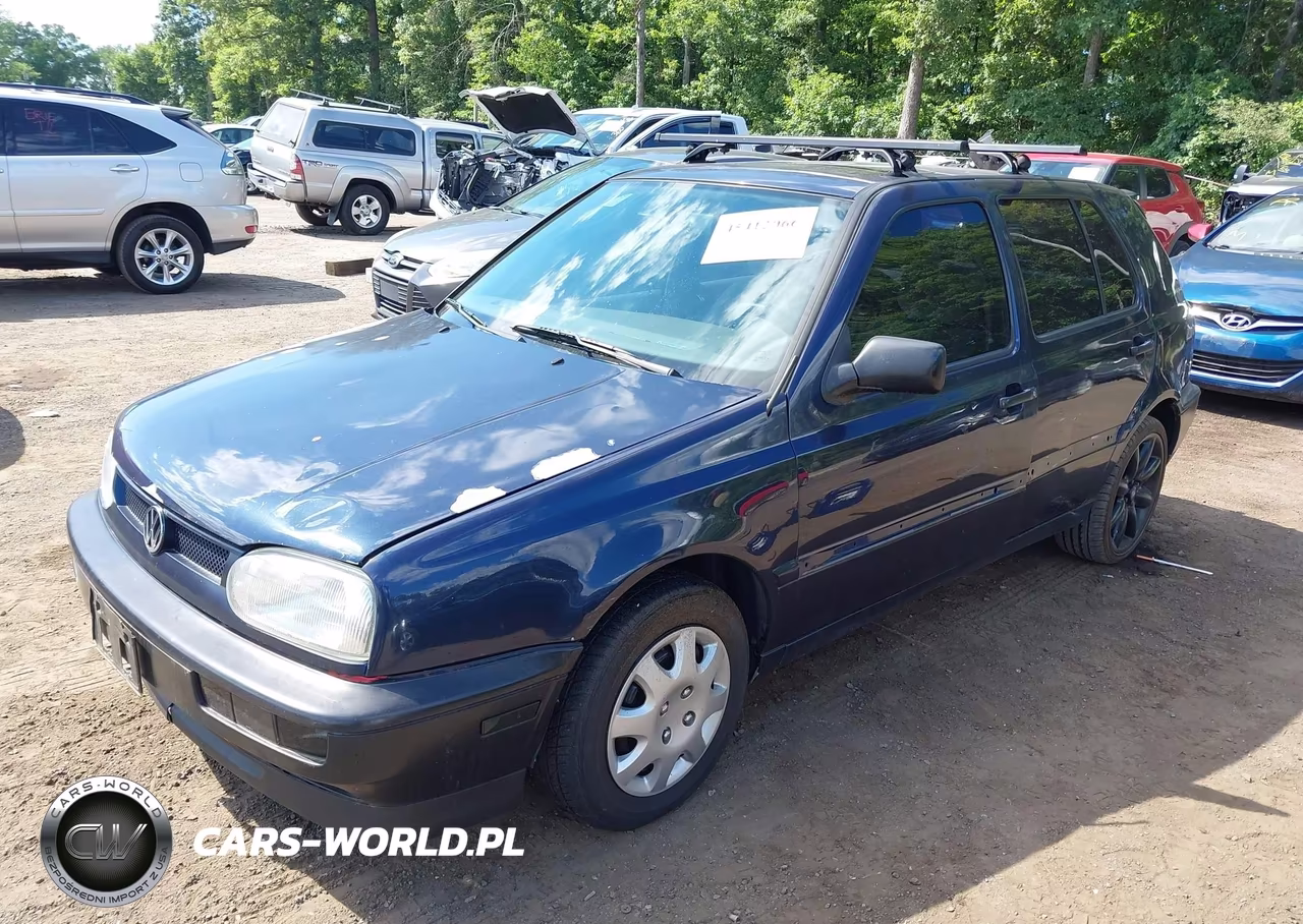 1997 Volkswagen Golf Gl VIN:3VWFA81H9VM014376 - 2