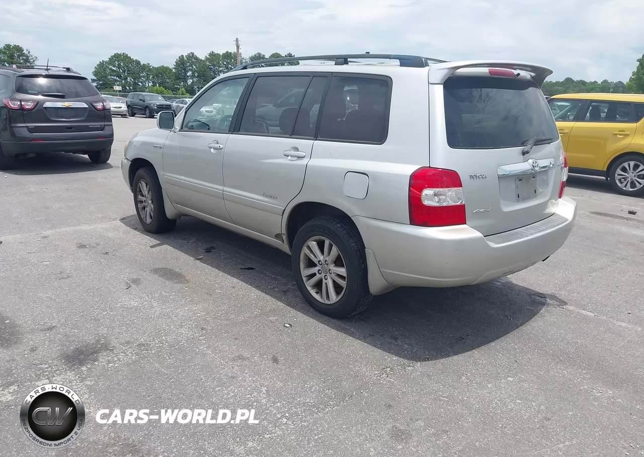 2007 Toyota Highlander Hybrid Limited V6 VIN:JTEEW21A470035430 - 3