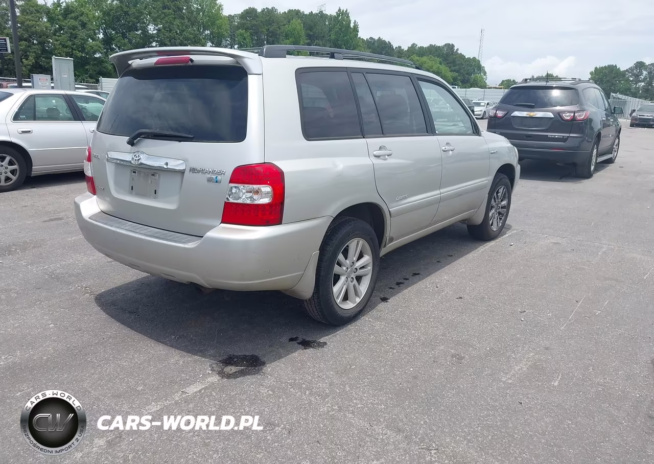 2007 Toyota Highlander Hybrid Limited V6 VIN:JTEEW21A470035430 - 4