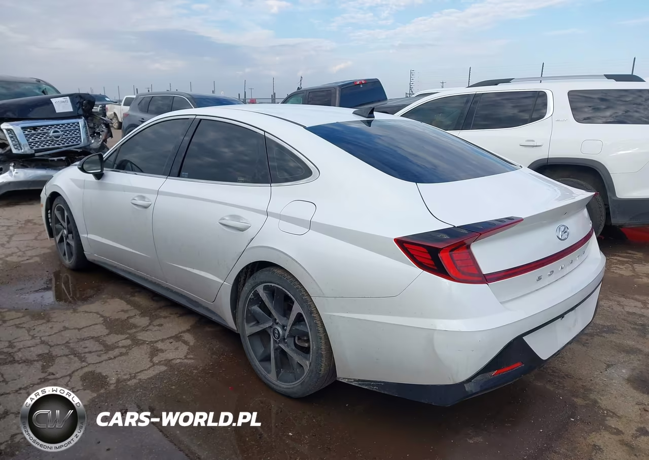 2021 Hyundai Sonata Sel Plus VIN:5NPEJ4J27MH109896 - 3