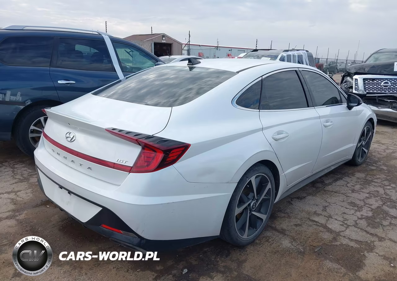 2021 Hyundai Sonata Sel Plus VIN:5NPEJ4J27MH109896 - 4