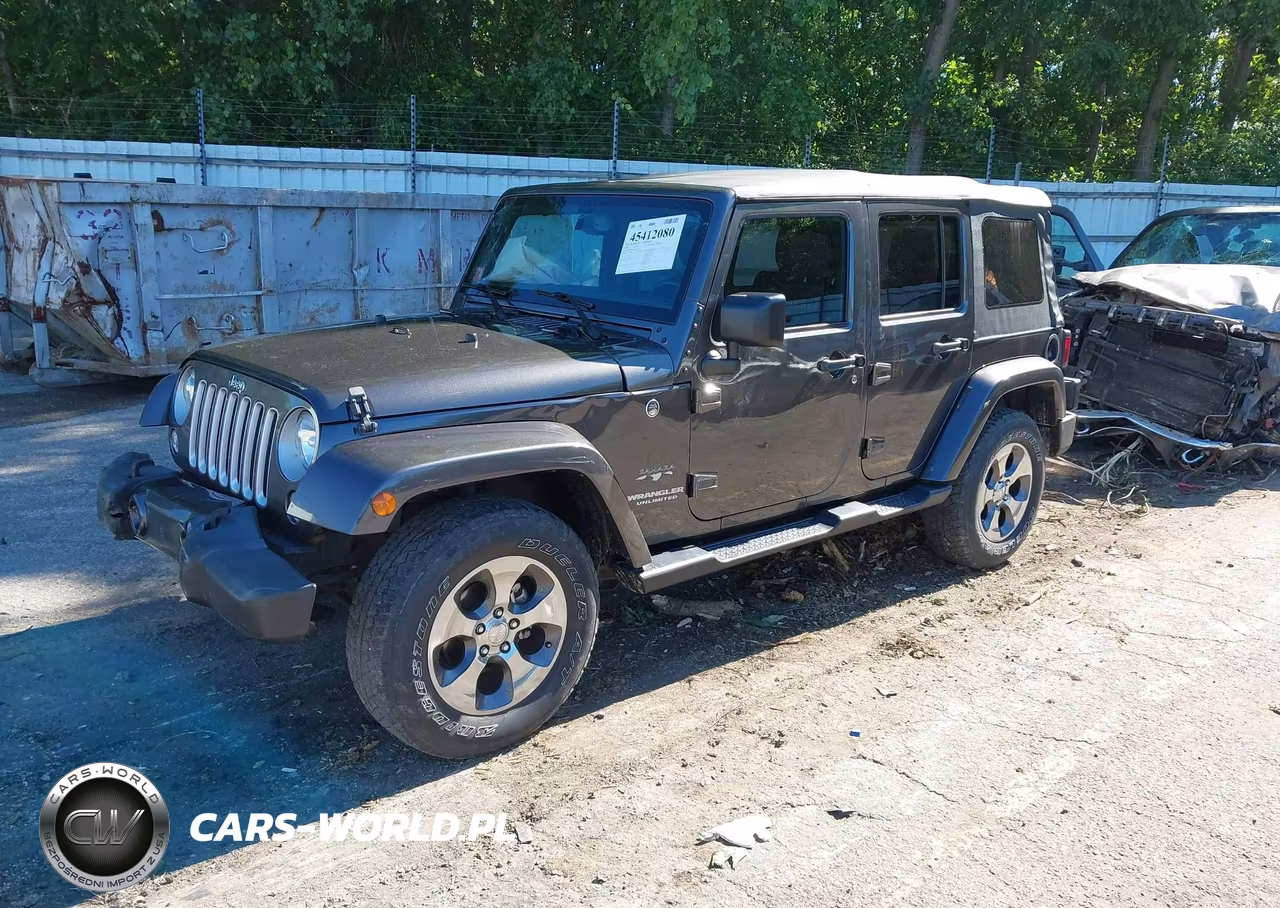2017 Jeep Wrangler Unlimited Sahara VIN:1C4BJWEG6HL616309 - 2