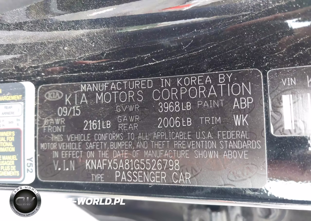 2016 Kia Forte Ex VIN:KNAFX5A81G5526798 - 9