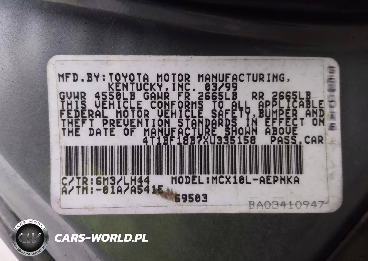 1999 Toyota Avalon Xl VIN:4T1BF18B7XU335158 - 9