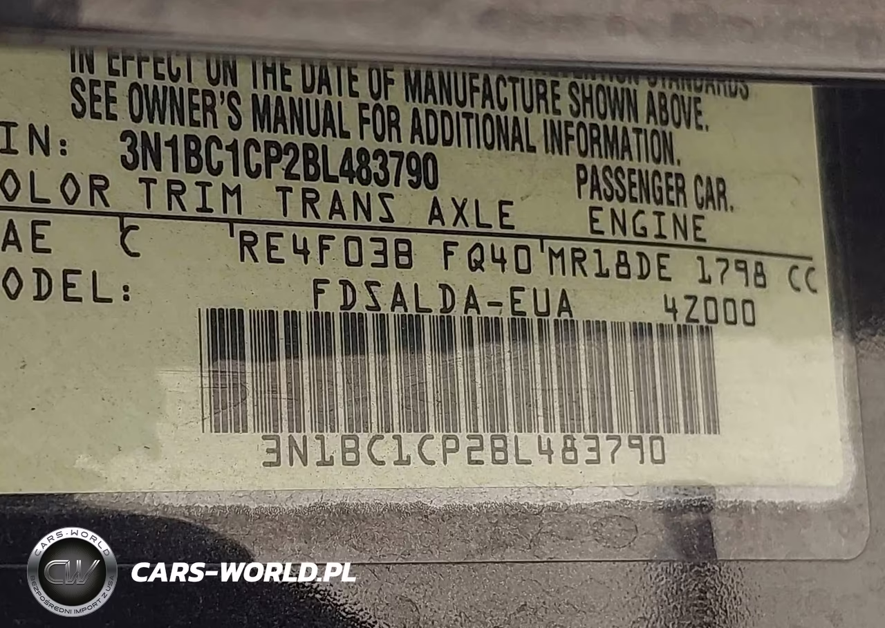 2011 Nissan Versa 1.8S VIN:3N1BC1CP2BL483790 - 9