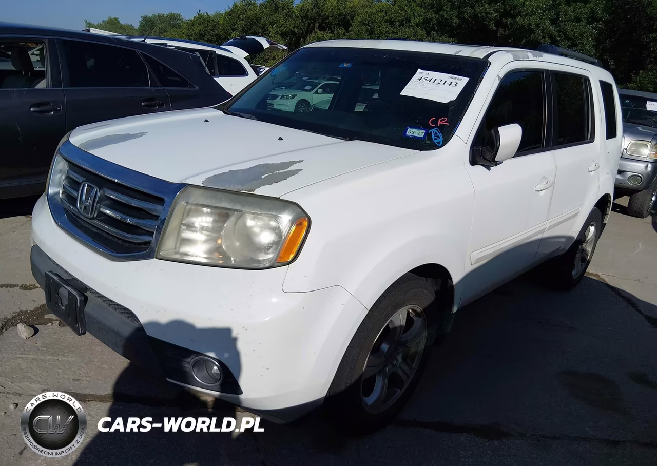 2014 Honda Pilot Ex-L VIN:5FNYF3H51EB001234 - 2