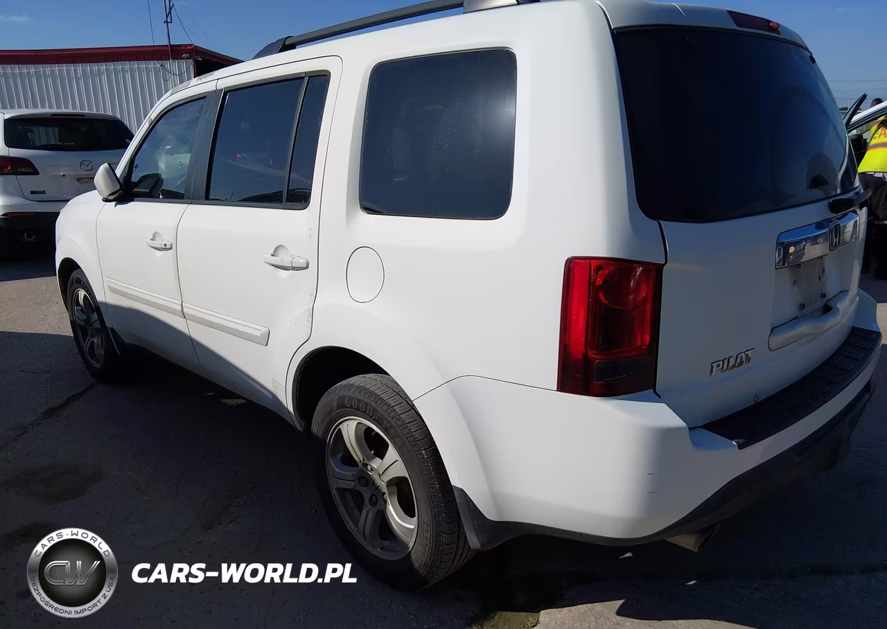 2014 Honda Pilot Ex-L VIN:5FNYF3H51EB001234 - 3