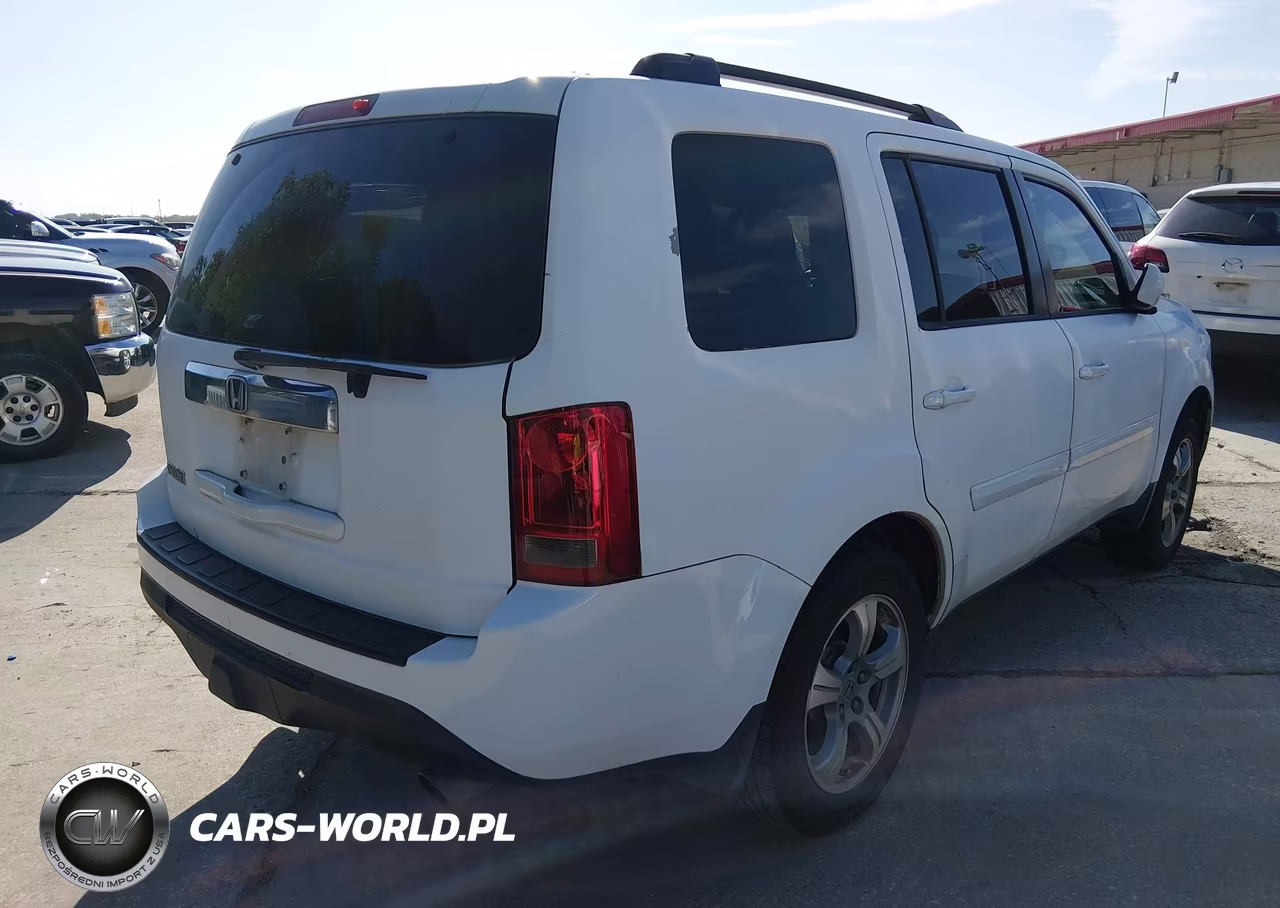 2014 Honda Pilot Ex-L VIN:5FNYF3H51EB001234 - 4