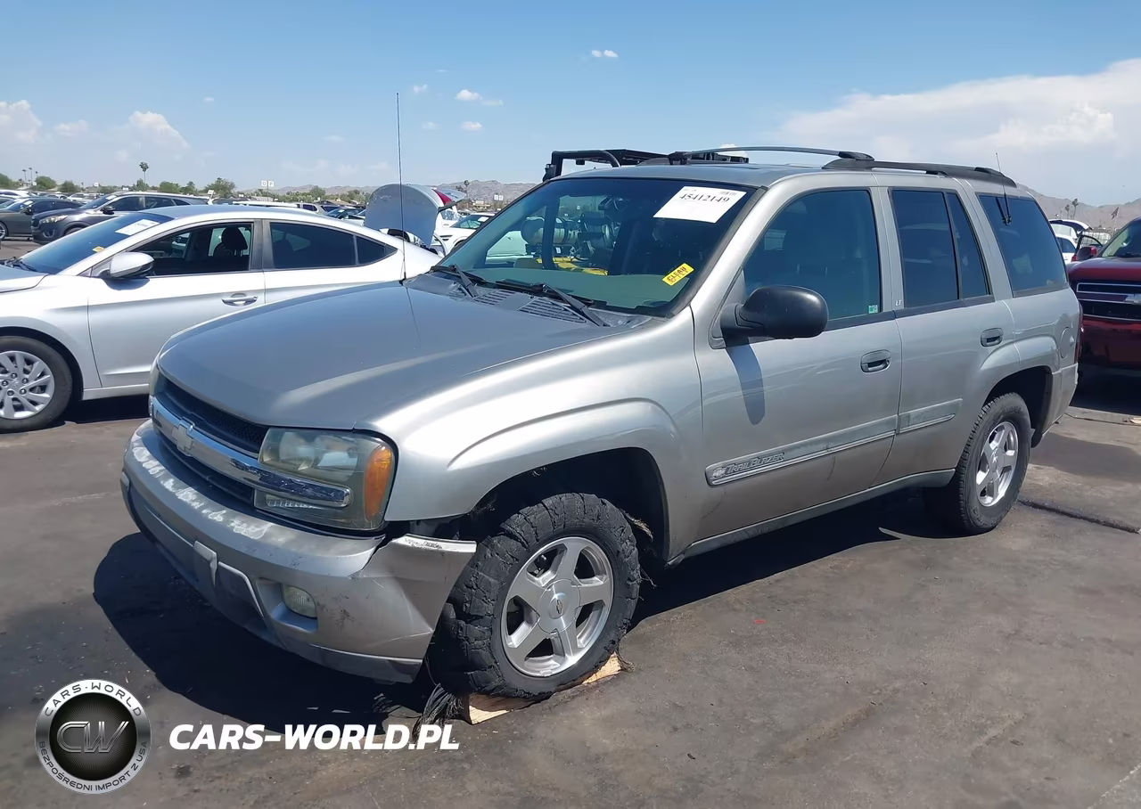 2002 Chevrolet Trailblazer Lt VIN:1GNDS13S422523602 - 2