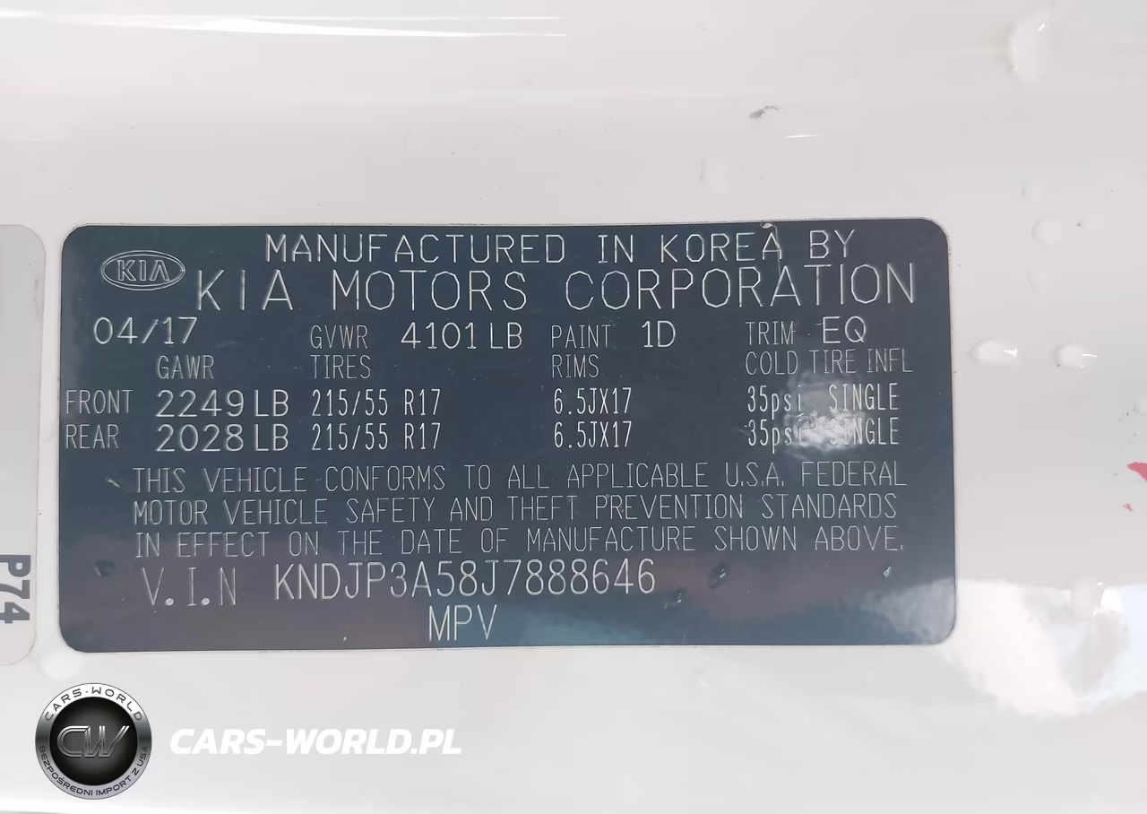 2018 Kia Soul + VIN:KNDJP3A58J7888646 - 9