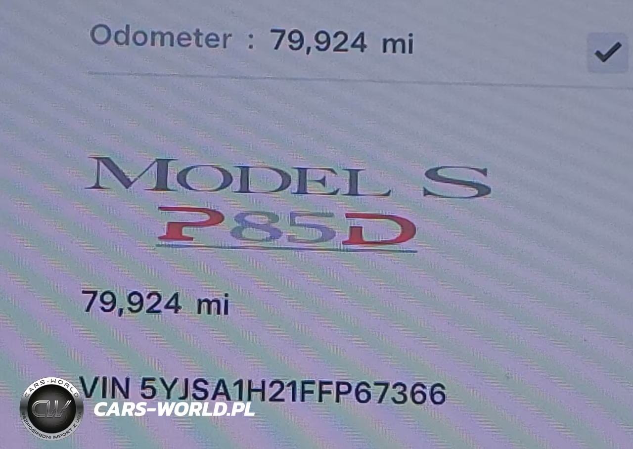 2015 Tesla Model S 70D-85D-P85D VIN:5YJSA1H21FFP67366 - 16